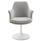 Lippa Swivel Dining Upholstered Armchair by Modway