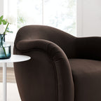 Compose Performance Velvet Swivel Armchair by Modway