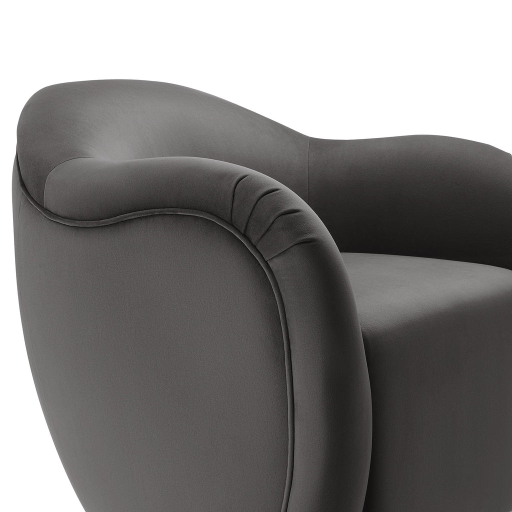 Compose Performance Velvet Swivel Armchair by Modway