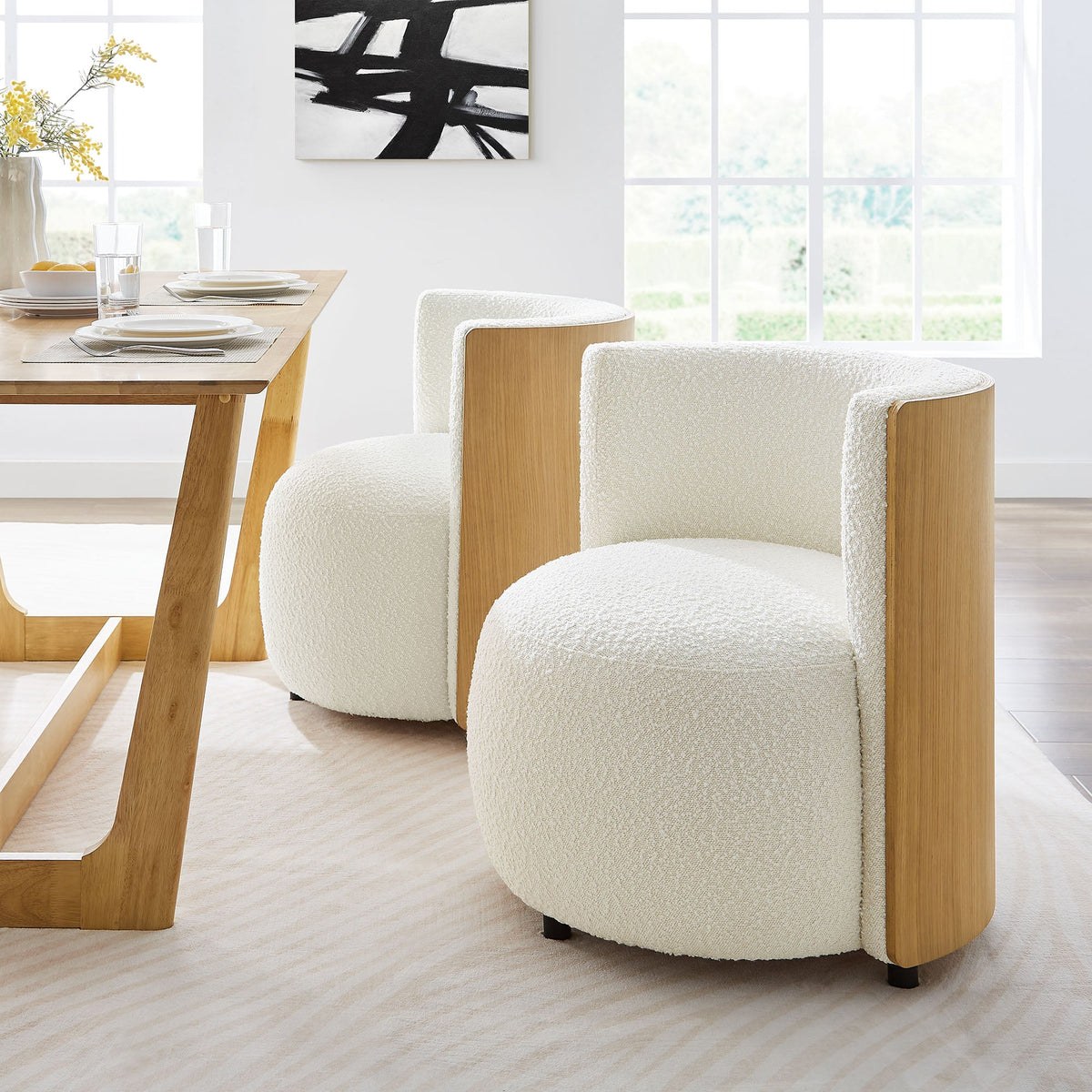 Solis Boucle Accent Chair by Modway