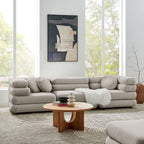 Jubilee 3-Piece Modular Performance Velvet Sectional Sofa by Modway