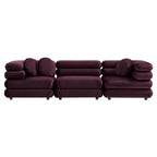 Jubilee 3-Piece Modular Performance Velvet Sectional Sofa by Modway