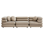 Jubilee 3-Piece Modular Performance Velvet Sectional Sofa by Modway