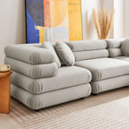 Jubilee 5-Piece Modular Performance Velvet Sectional Sofa by Modway