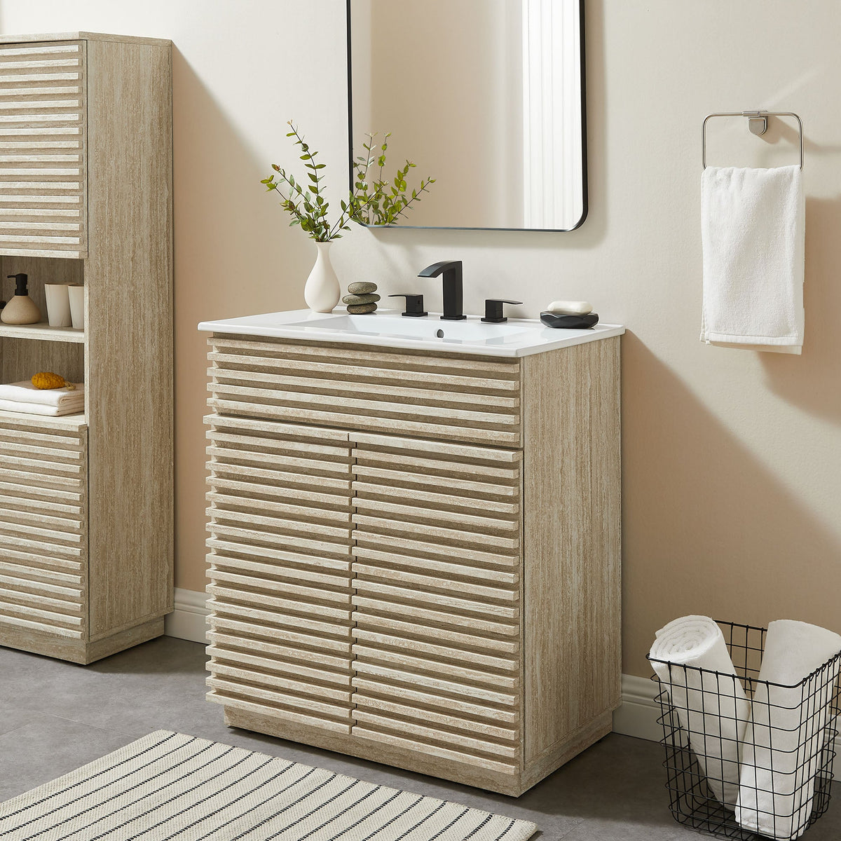 Render 30" Bathroom Vanity With Sink by Modway