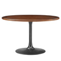 Lippa Round Pedestal Solid Wood Dining Table by Modway
