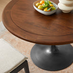 Lippa Round Pedestal Solid Wood Dining Table by Modway