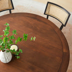 Lippa Round Pedestal Solid Wood Dining Table by Modway