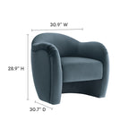 Compose Performance Velvet Accent Chair by Modway