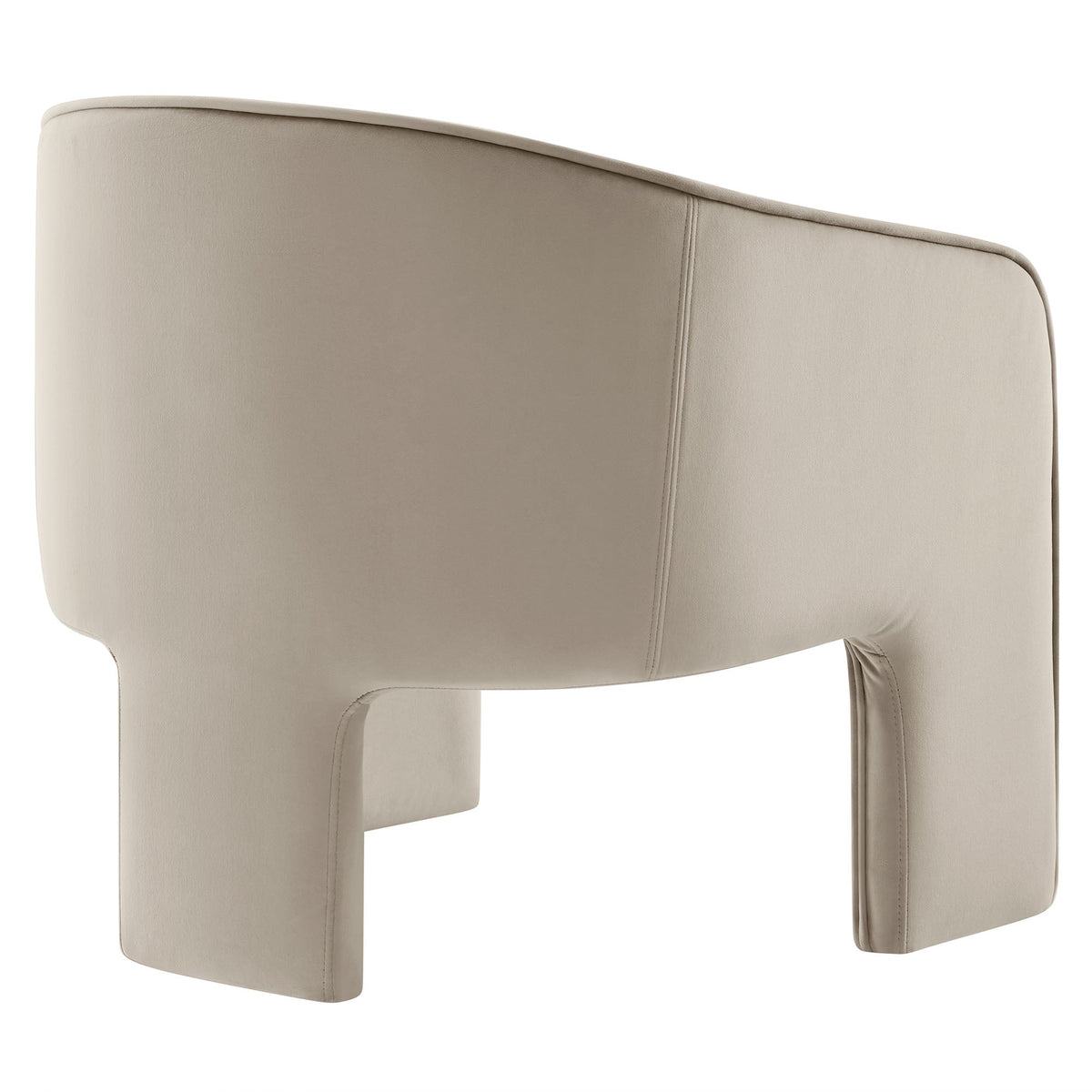 Greer Performance Velvet Upholstered Accent Armchair by Modway