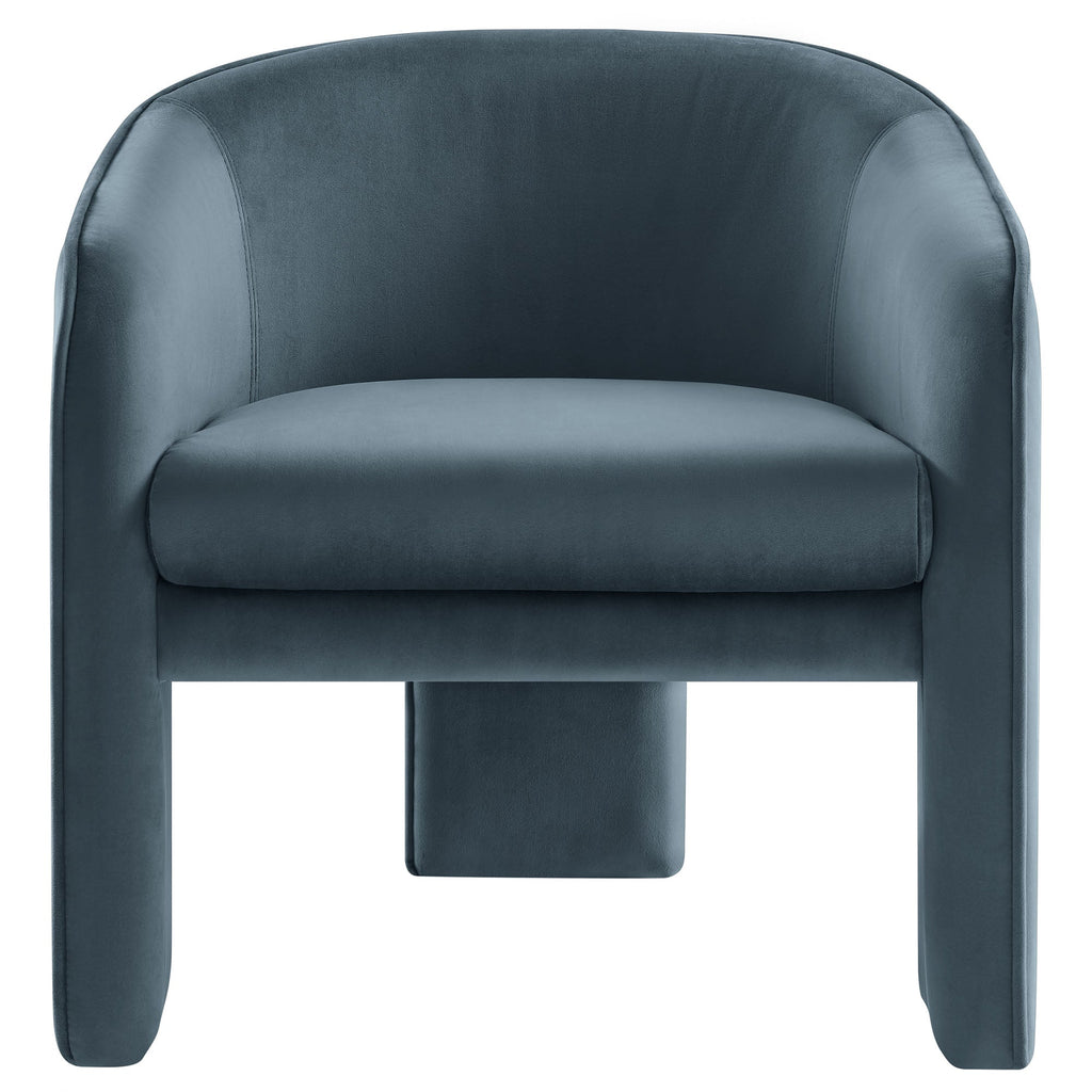 Greer Performance Velvet Upholstered Accent Armchair by Modway
