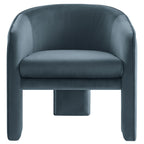 Greer Performance Velvet Upholstered Accent Armchair by Modway