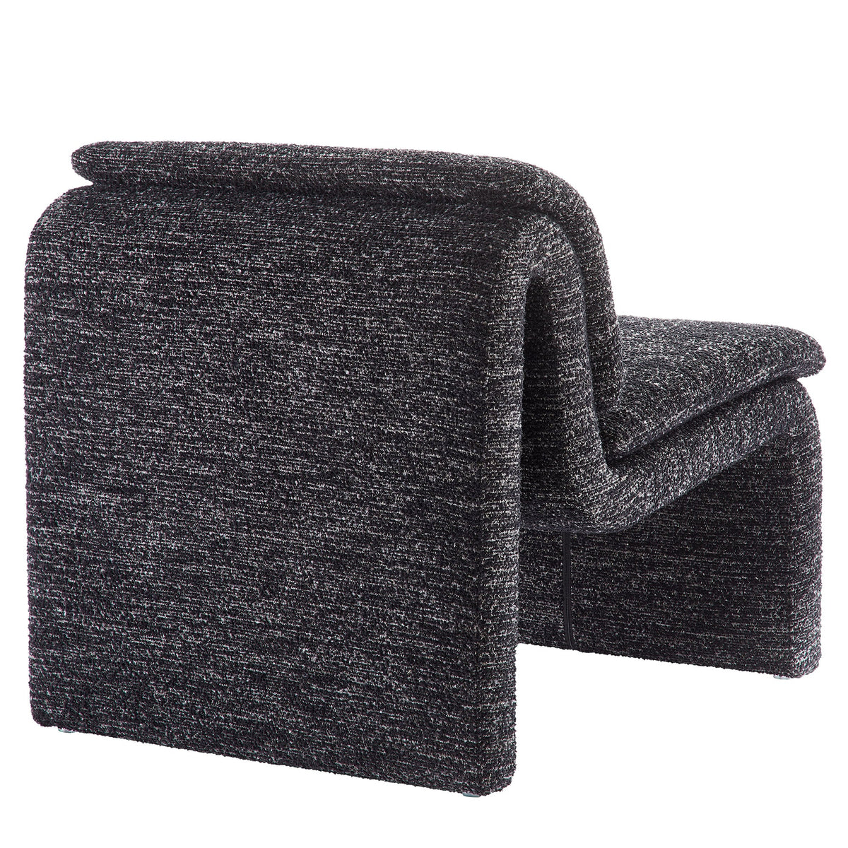 Lume Boucle Upholstered Armless Accent Chair by Modway