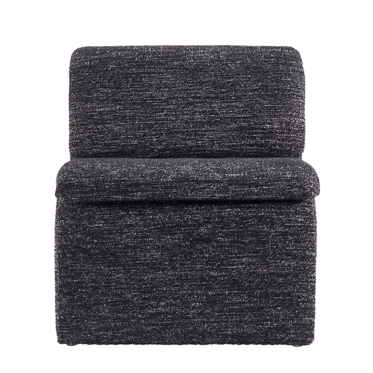 Lume Boucle Upholstered Armless Accent Chair by Modway