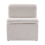 Lume Boucle Upholstered Armless Accent Chair by Modway