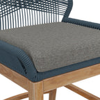 Wellspring Outdoor Patio Teak and Rope Counter Stool by Modway