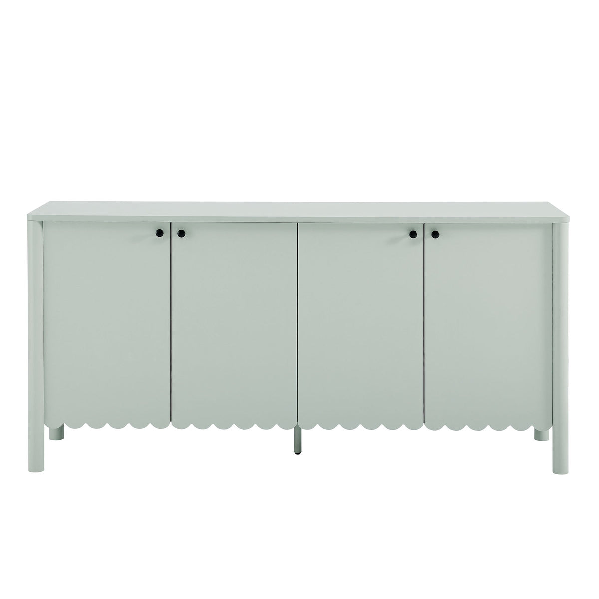 Emmeline 66" 4-Door Scalloped Sideboard Cabinet by Modway