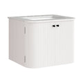 Zia Wall-Mount Bathroom Vanity with Marble Sink by Modway