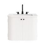 Zia Wall-Mount Bathroom Vanity with Marble Sink by Modway