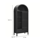 Vaughn 71" Arched Storage Display Cabinet by Modway