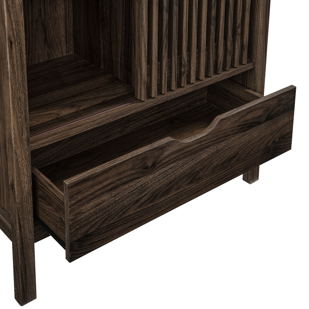 Vaughn 71" Arched Storage Display Cabinet by Modway