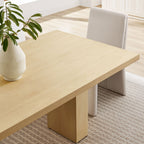 Piston 82" Rectangular Wood Dining Table by Modway