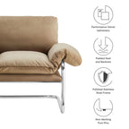 Ansel Performance Velvet Accent Chair by Modway - EEI-7181