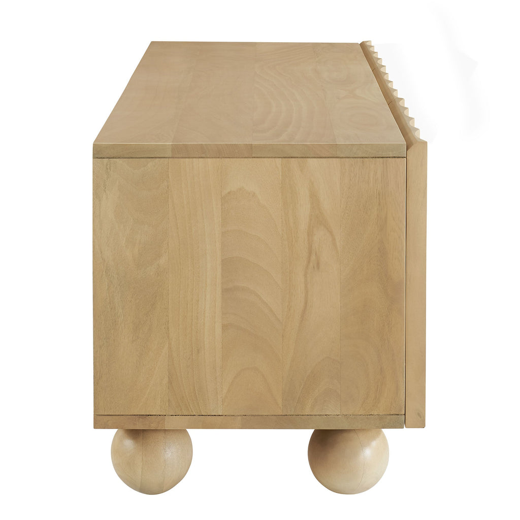 Sorren Scalloped Wood TV Stand by Modway