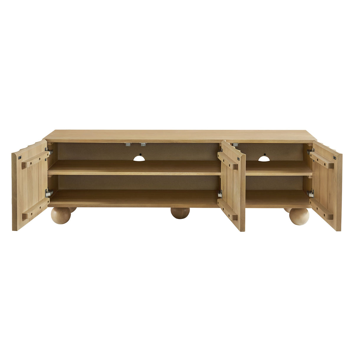 Sorren Scalloped Wood TV Stand by Modway