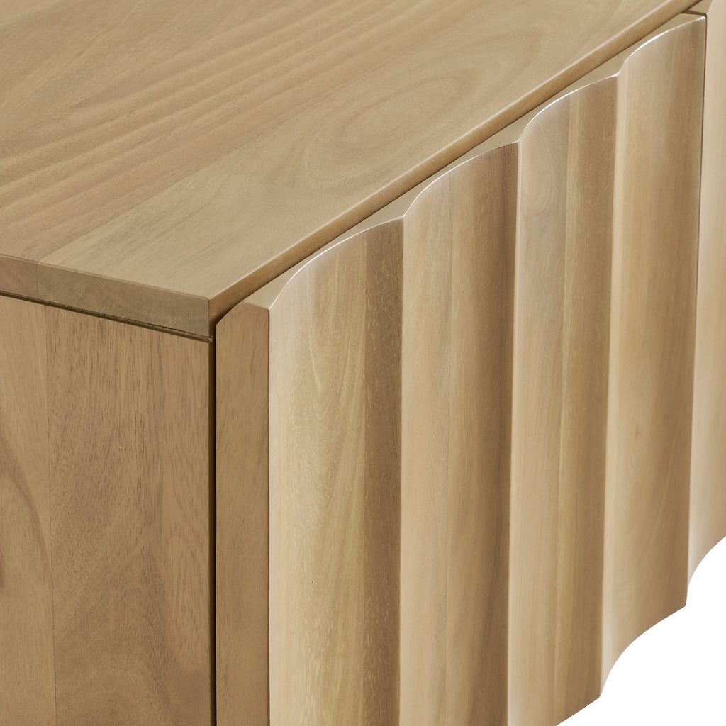 Sorren Scalloped Wood TV Stand by Modway