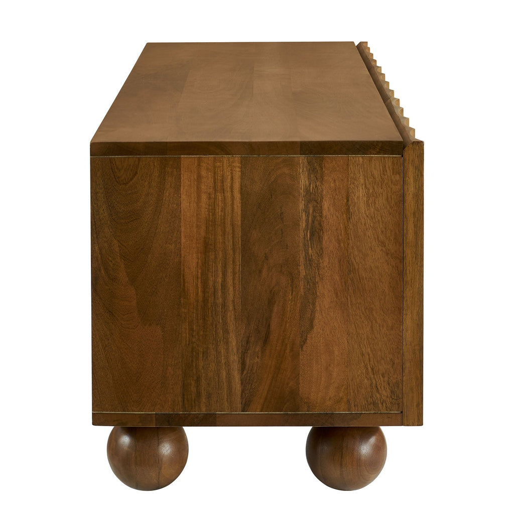 Sorren Scalloped Wood TV Stand by Modway