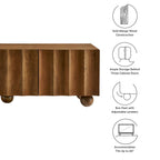 Sorren Scalloped Wood TV Stand by Modway