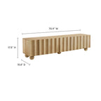 Sorren Scalloped Wood TV Stand by Modway