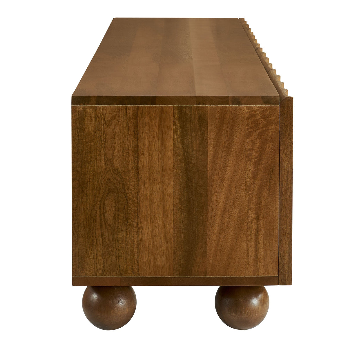 Sorren Scalloped Wood TV Stand by Modway