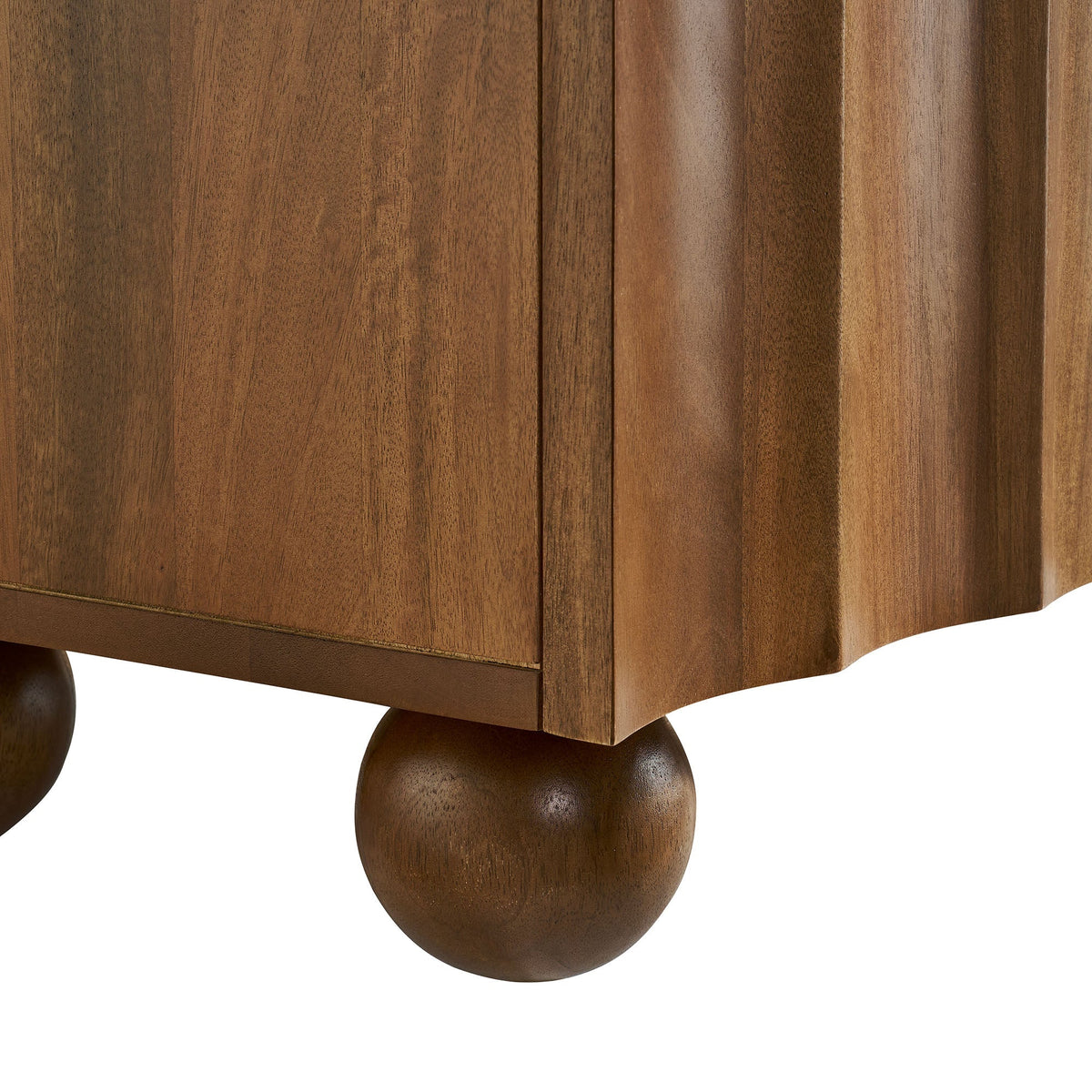 Sorren Scalloped Wood TV Stand by Modway
