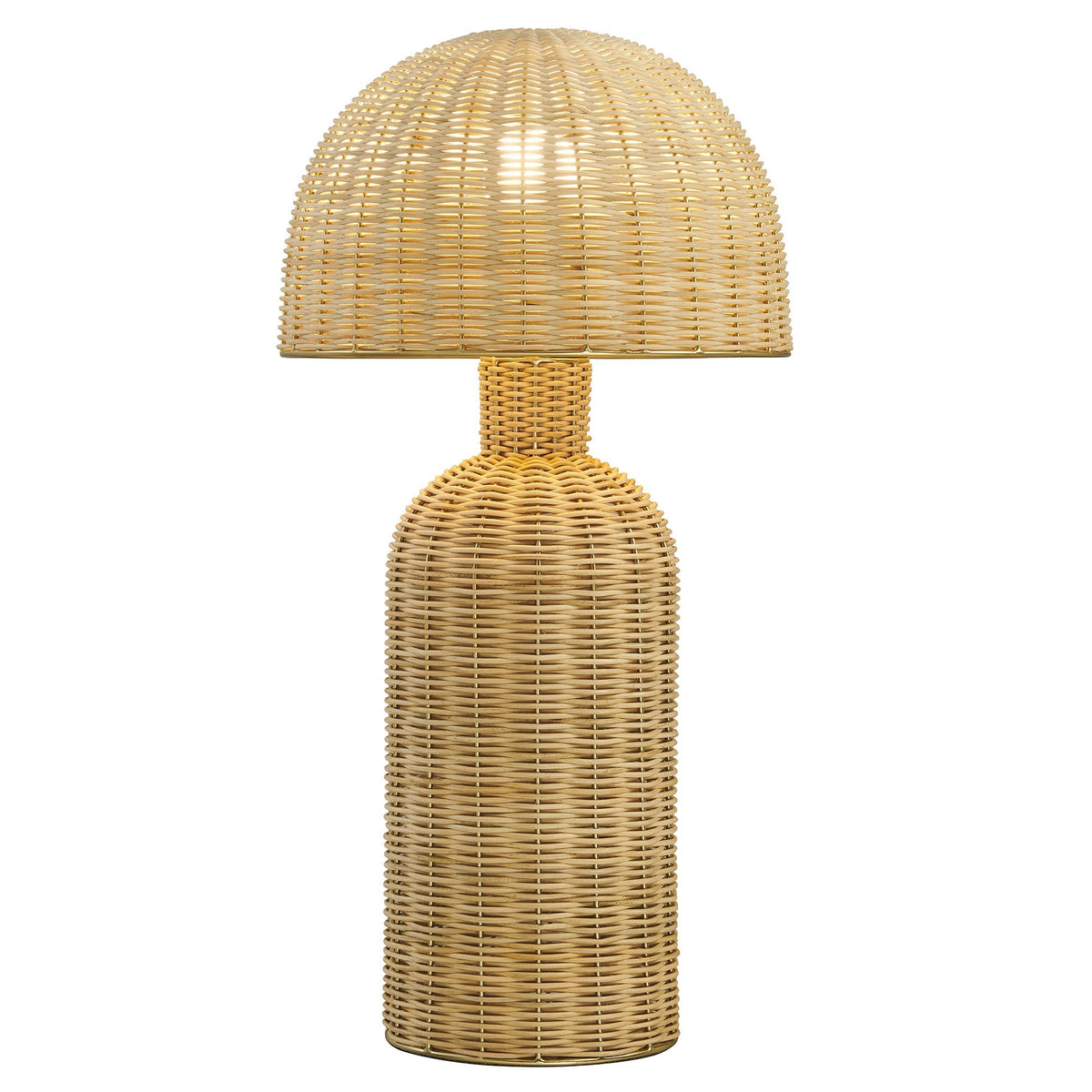 Briar Rattan Table Lamp by Modway