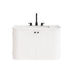 Zia Wall-Mount Bathroom Vanity with Marble Sink by Modway