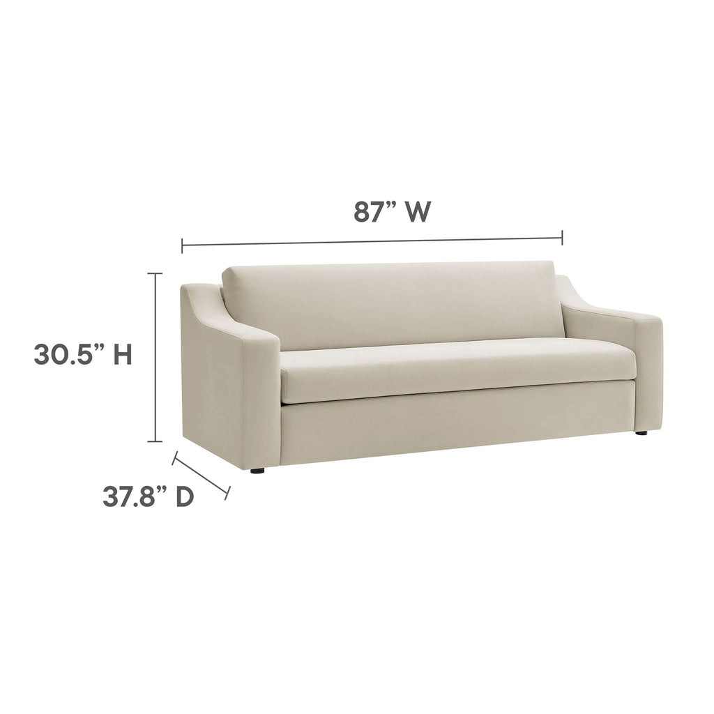 Liora Performance Velvet Sofa by Modway