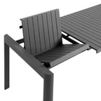 Tahoe Outdoor Patio Aluminum Extendable Dining Table by Modway