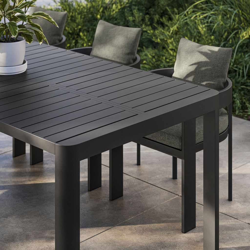 Tahoe Outdoor Patio Aluminum Extendable Dining Table by Modway