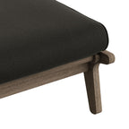 Saratoga Outdoor Patio Teak Ottoman by Modway