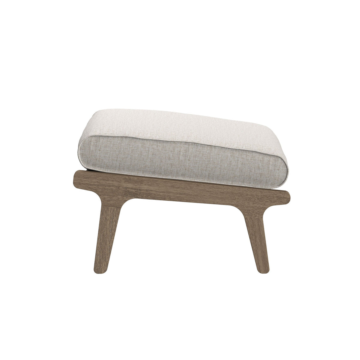 Saratoga Outdoor Patio Teak Ottoman by Modway