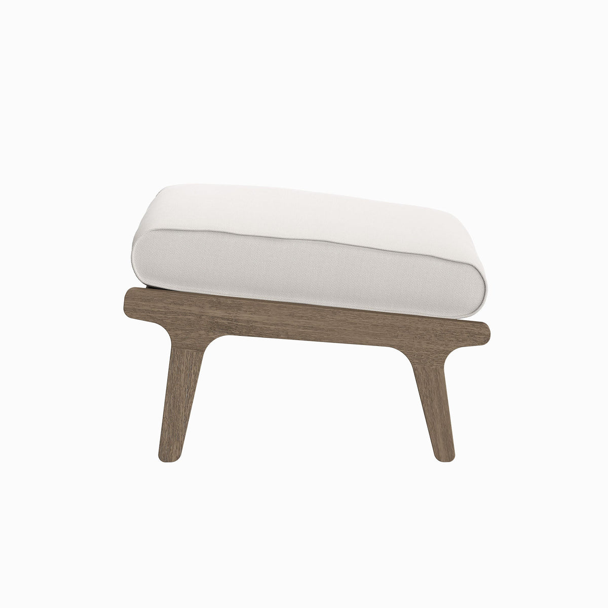 Saratoga Outdoor Patio Teak Ottoman by Modway