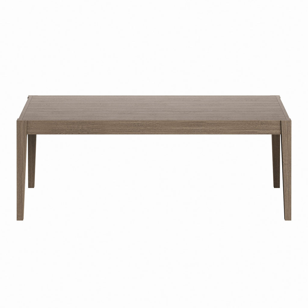 Northlake 83" Rectangular Outdoor Patio Teak Dining Table by Modway
