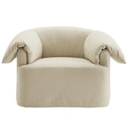Lark Slipcovered Fabric Oversized Armchair by Modway