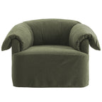 Lark Slipcovered Fabric Oversized Armchair by Modway
