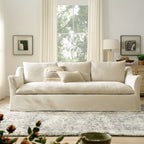 Somerset 92" Linen Blend Slipcovered Sofa by Modway