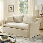 Somerset 70" Linen Blend Slipcovered Loveseat by Modway