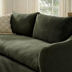 Somerset 70" Linen Blend Slipcovered Loveseat by Modway