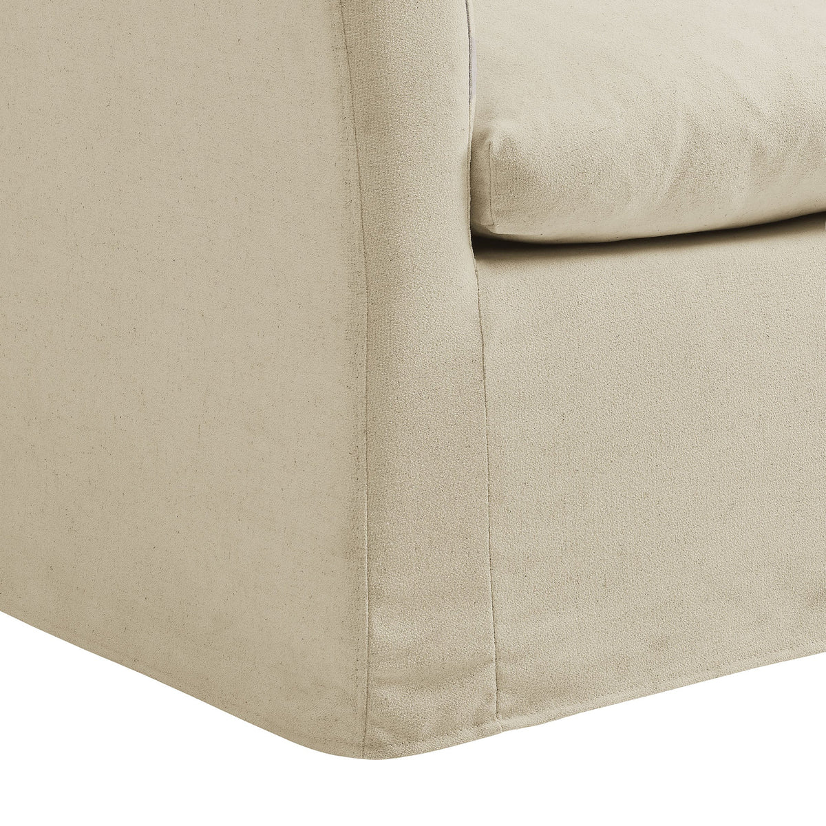 Somerset Linen Blend Slipcovered Armchair by Modway